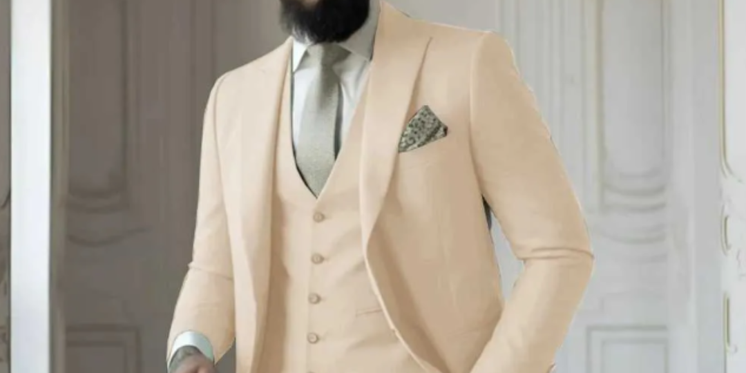 Lorenzo | Elegante Abito Uomo Tre Pezzi Verde Salvia per Matrimoni 0