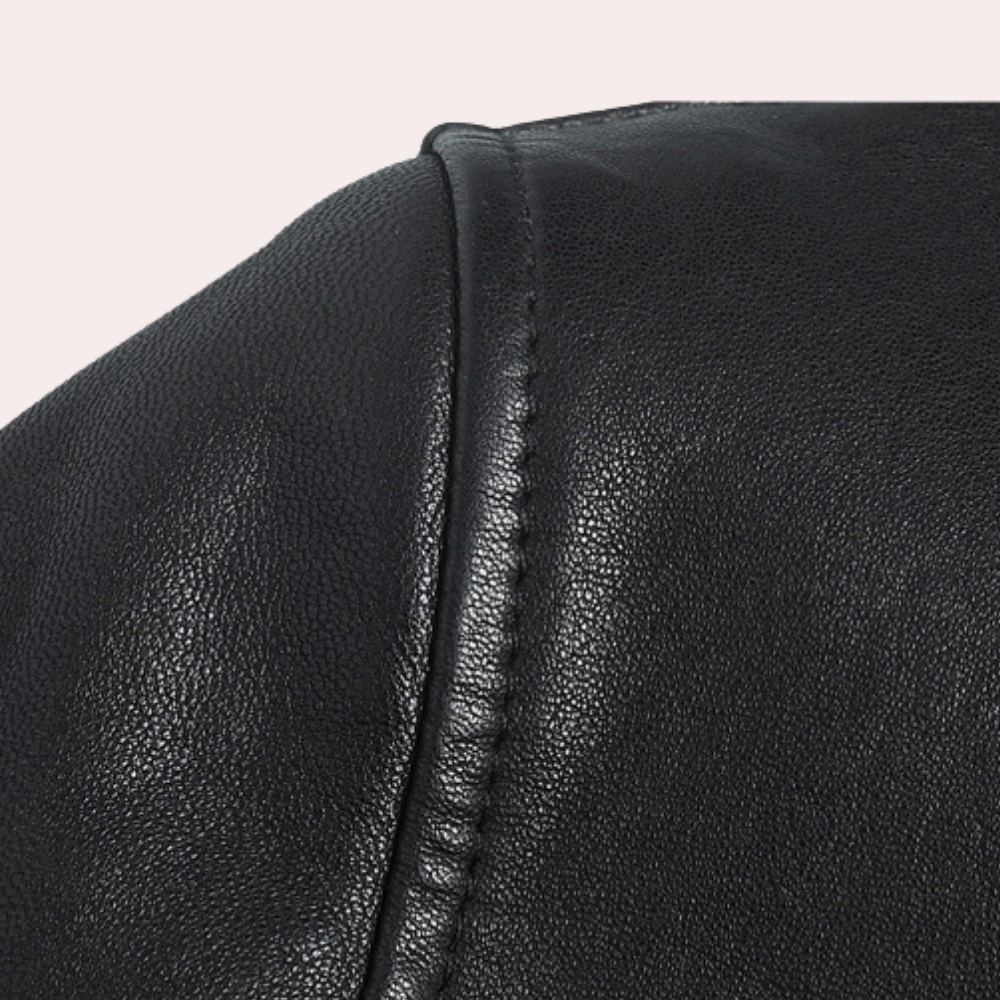 Luca | Elegante Giacca Pelle Uomo Versatile per Tutte le Stagioni 2