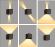 LuminaWall | Elegante Lampada da Parete LED Salvaspazio 3
