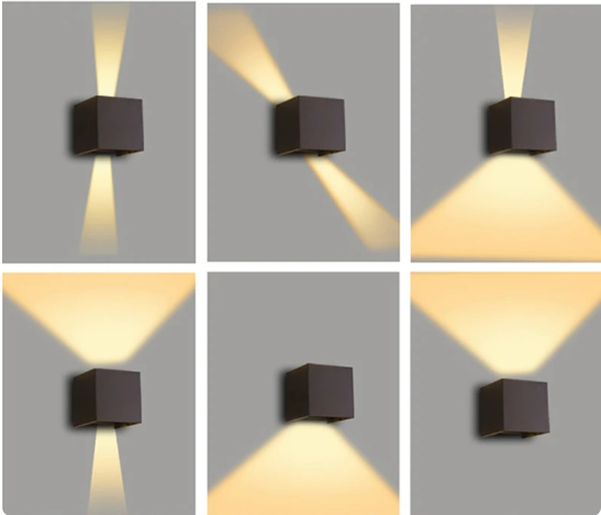 LuminaWall | Elegante Lampada da Parete LED Salvaspazio 3