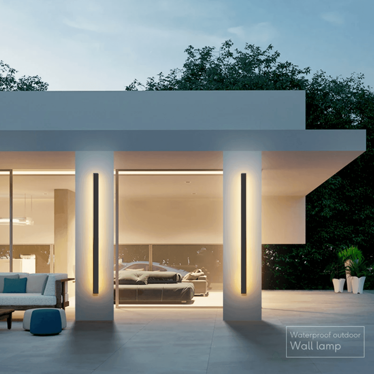 Luminara | Elegante Lampada da Parete LED Impermeabile per Esterni 1