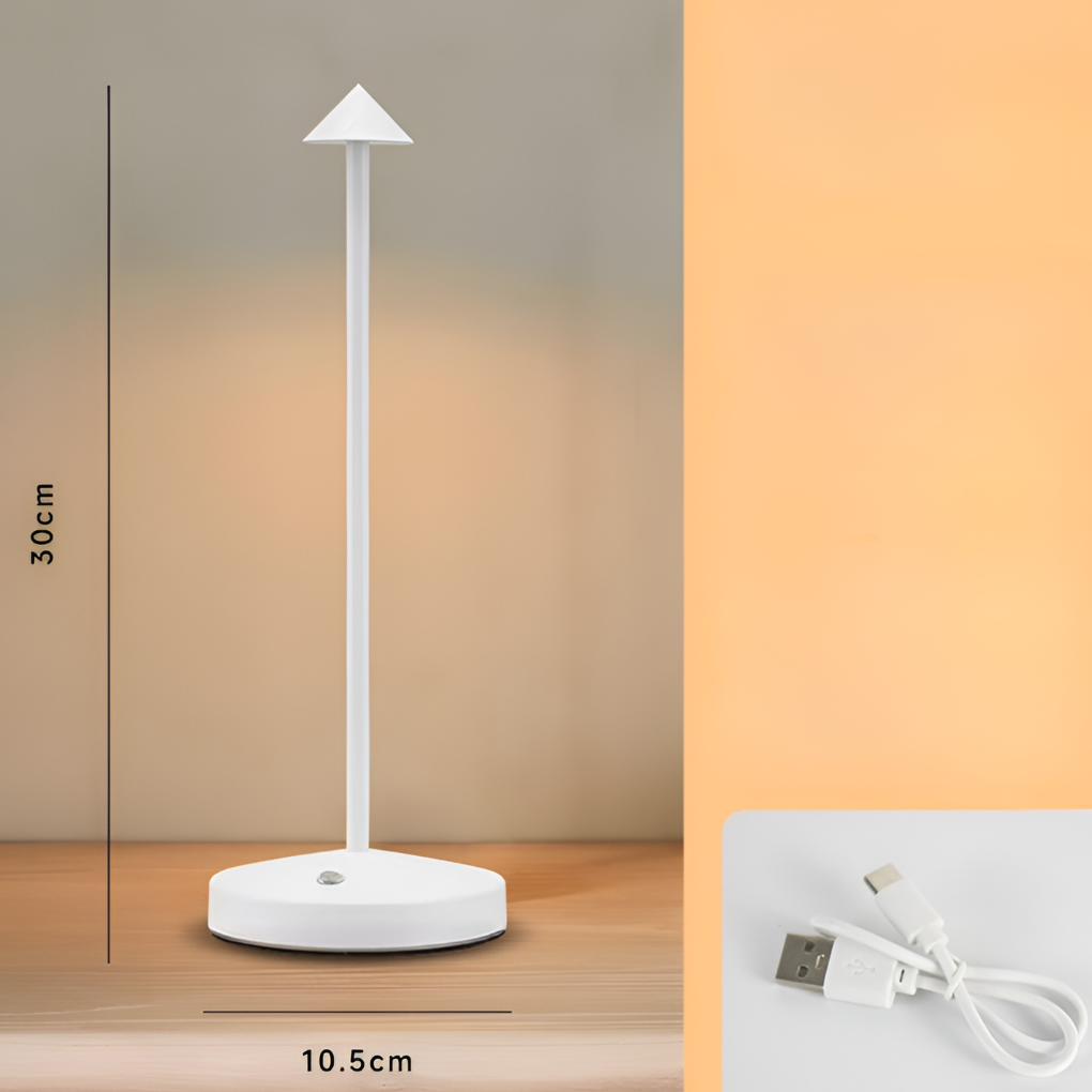 Luminara | Elegante Lampada da Tavolo Senza Fili LED Moderna 0
