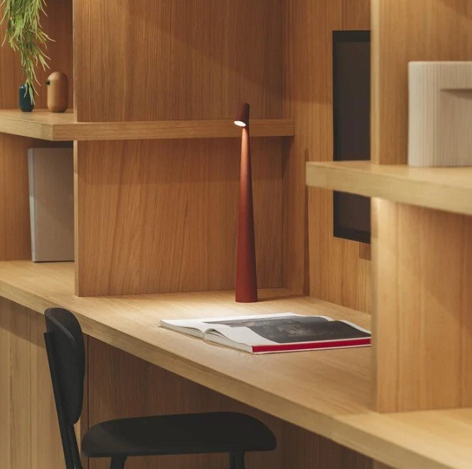 Luminara | Elegante Lampada da Tavolo Senza Fili in Design Scandinavo 4