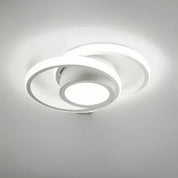 Luminara | Elegante Plafoniera LED Soffitto a Doppio Anello Design Moderno 0