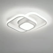Luminara | Elegante Plafoniera LED Soffitto a Doppio Anello Design Moderno 11
