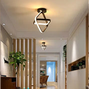 Luminara | Elegante Plafoniera LED Soffitto a Doppio Anello Design Moderno 2