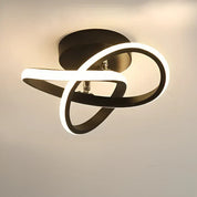 Luminara | Elegante Plafoniera LED Soffitto a Doppio Anello Design Moderno 7