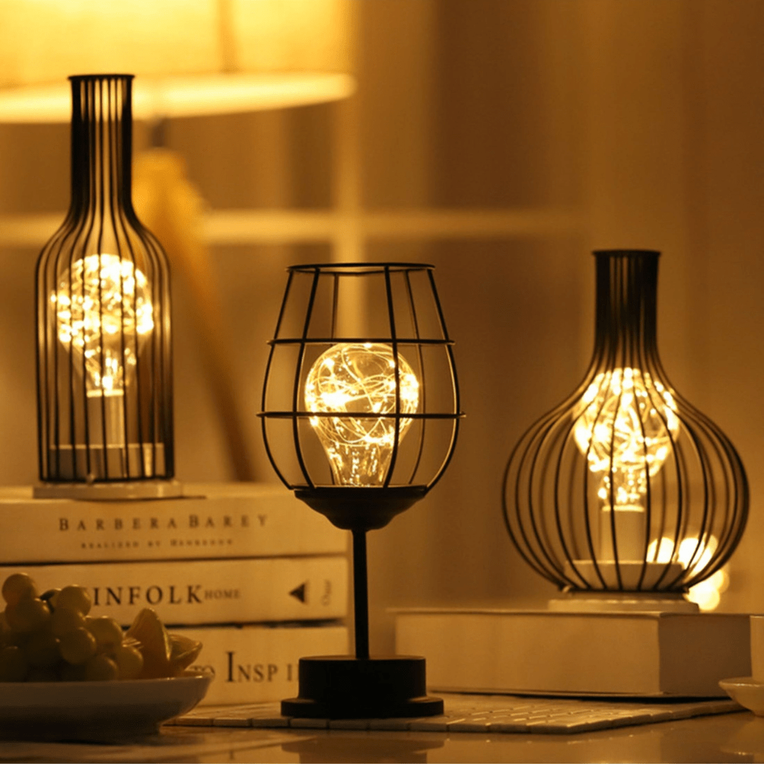 LuminariaElegante | Raffinata Lampada LED Wireless per Tavolo Moderno 2