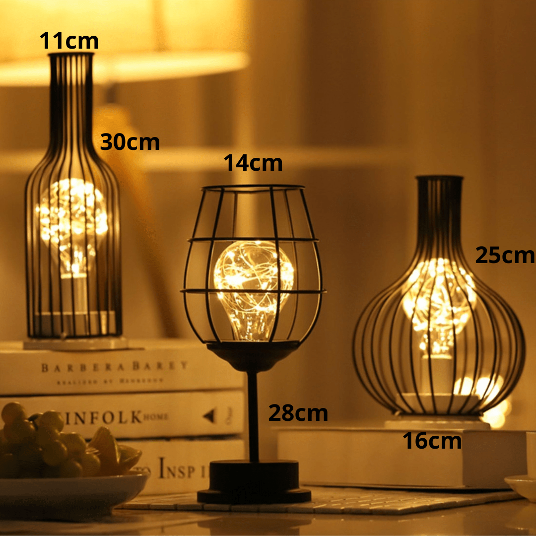 LuminariaElegante | Raffinata Lampada LED Wireless per Tavolo Moderno 5