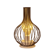 LuminariaElegante | Raffinata Lampada LED Wireless per Tavolo Moderno 7