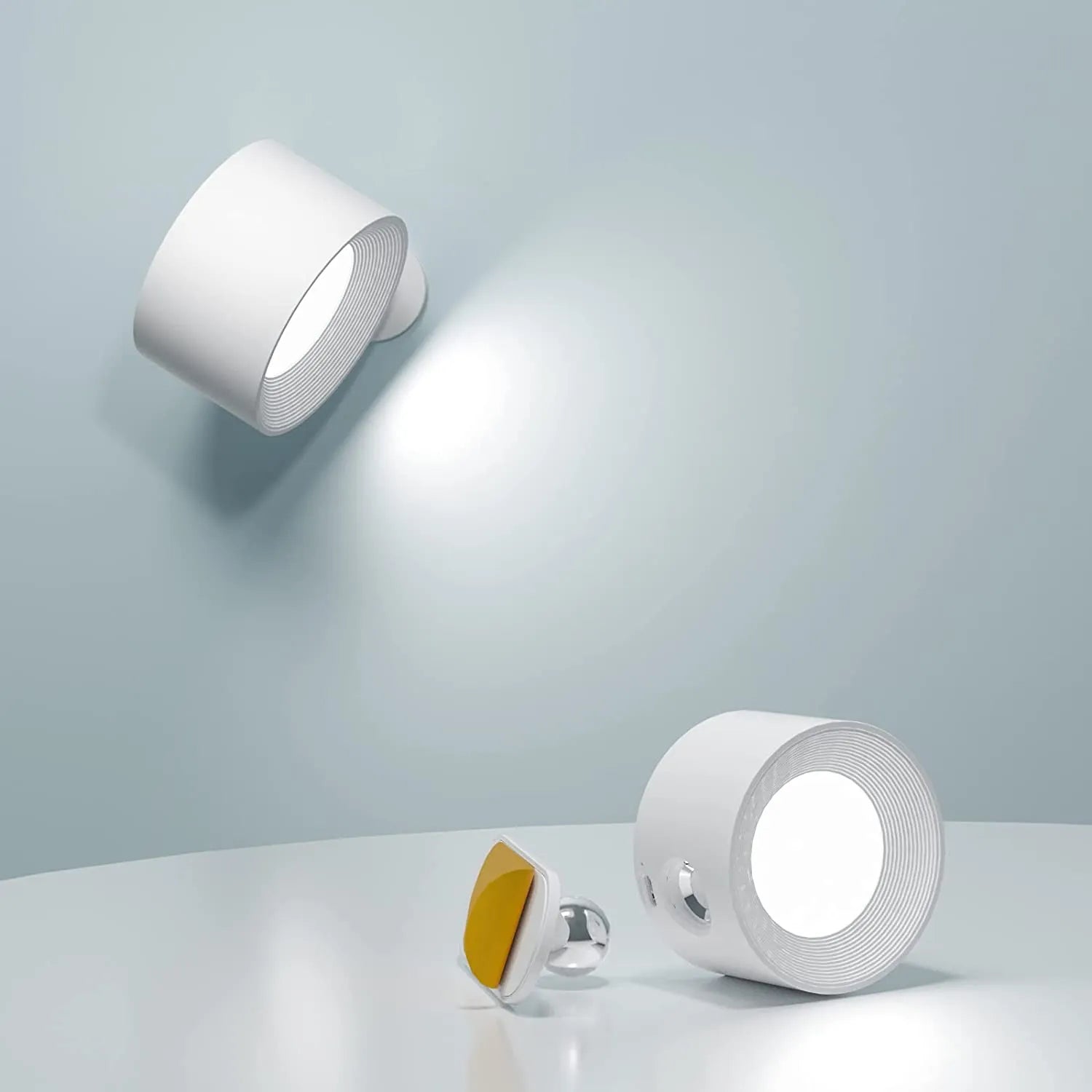 LuminariaMagnetica | Elegante Lampada da Parete Wireless Rotante 360° 1