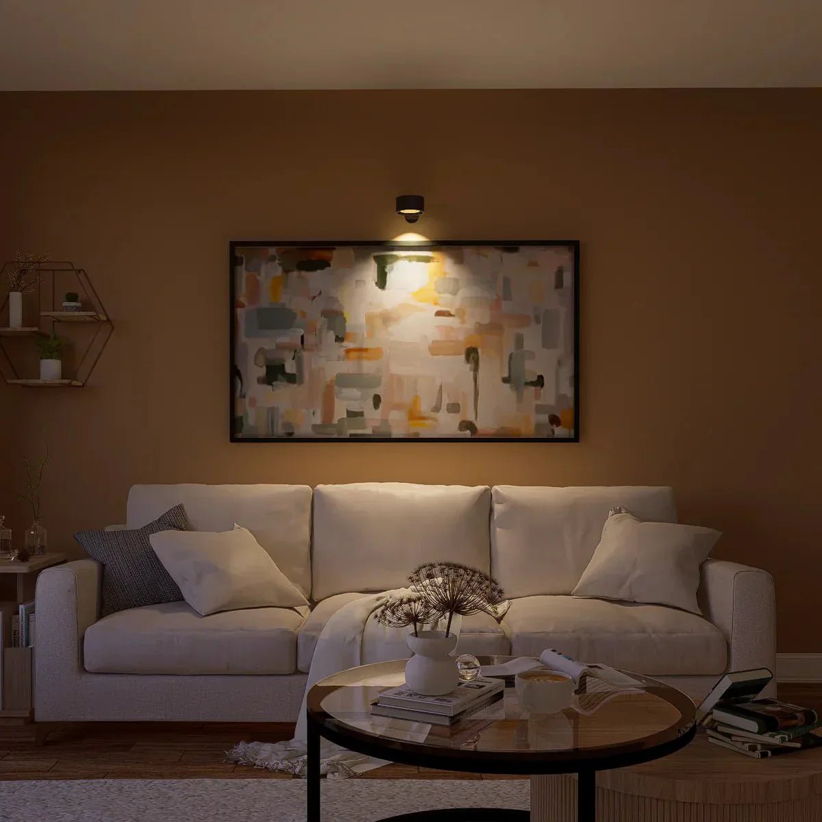 LuminariaMagnetica | Elegante Lampada da Parete Wireless Rotante 360° 5