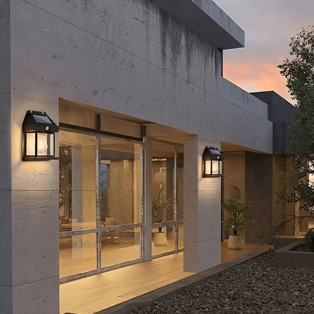 LuminariaSolare | Elegante Lampada Solare Impermeabile da Esterno con Movimento 4