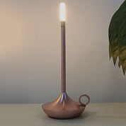 Luminaria Elegante | Raffinata Candela Dimmerabile in Alluminio 1