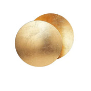 LunaGlow | Elegante Lampada da Parete in Metallo con Design Eclisse Dorata 0