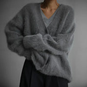 Avelisse Cardigan Donna in Cashmere | Maglia Morbida con Bottoni
