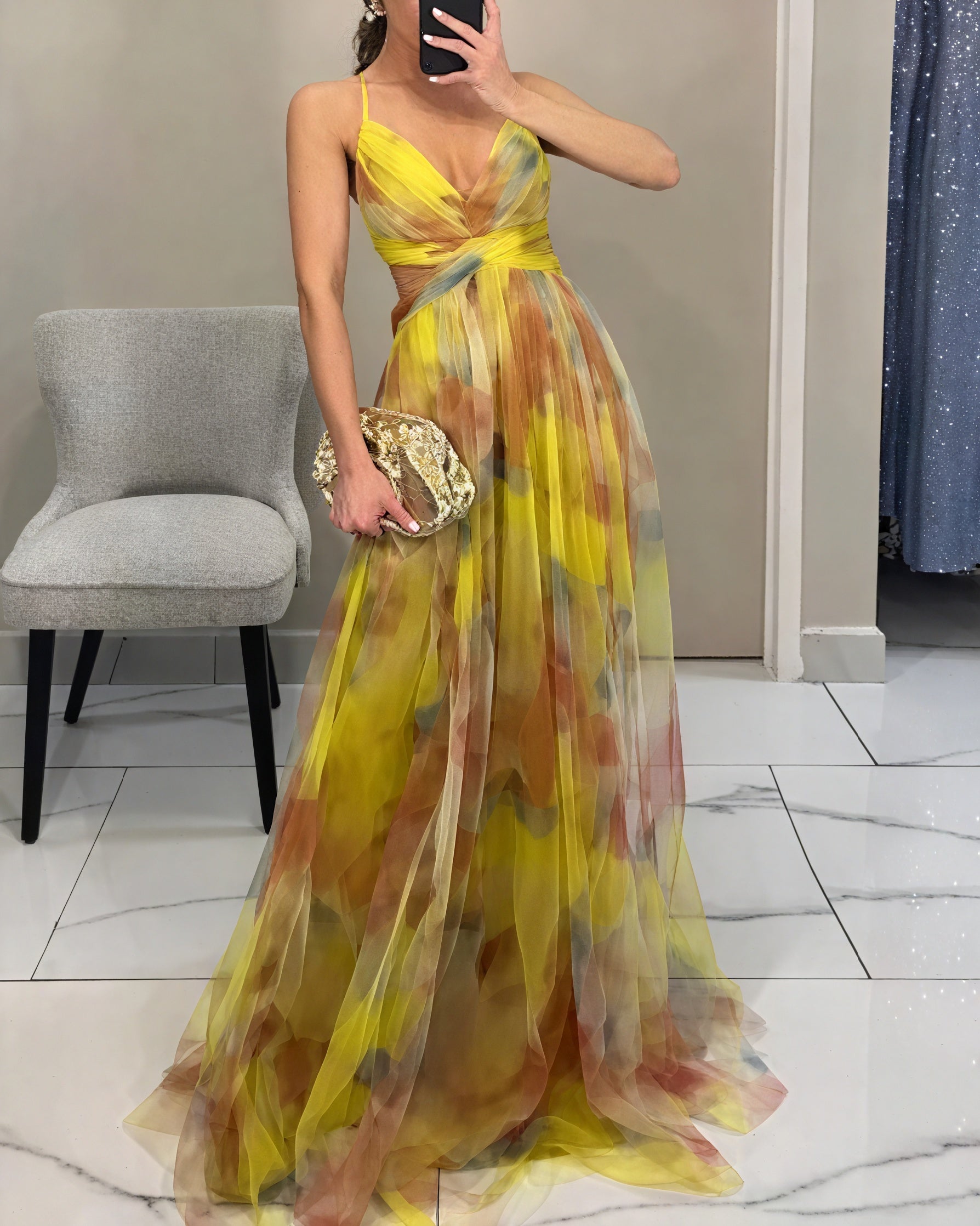 Marco | Elegante Abito Etereo Cerimonia Donna 12