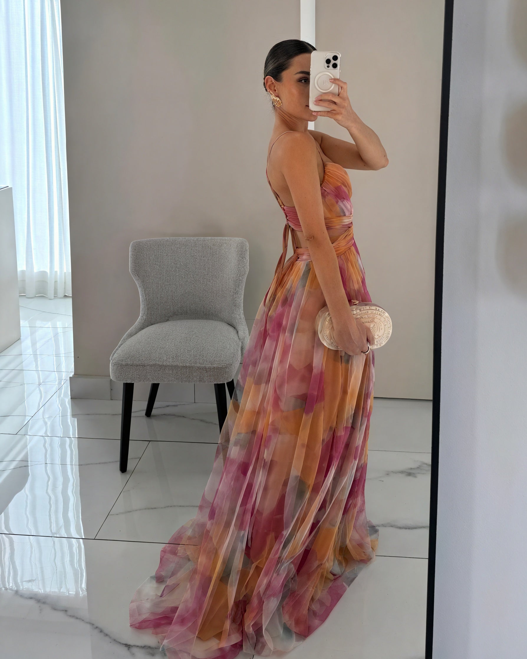 Marco | Elegante Abito Etereo Cerimonia Donna 3