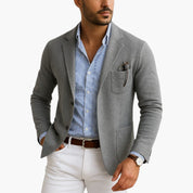 Marco | Elegante Blazer Slim Fit Nero da Uomo 0