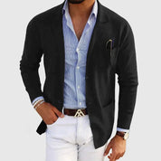 Marco | Elegante Blazer Slim Fit Nero da Uomo 4