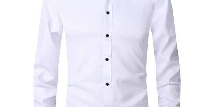 Marco | Elegante Camicia Elasticizzata Traspirante Uomo 0