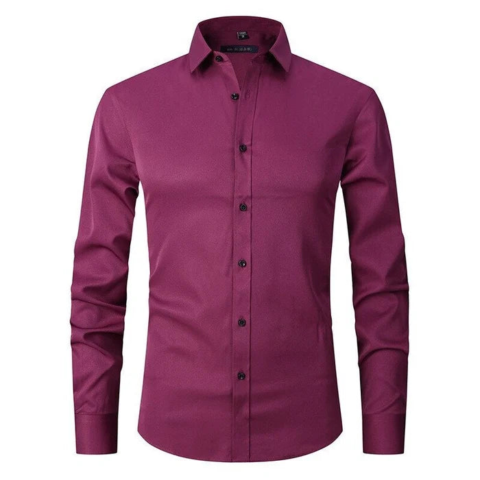 Marco | Elegante Camicia Elasticizzata Traspirante Uomo 9