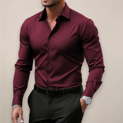 Marco | Elegante Camicia Slim Bianco da Uomo 3