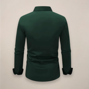 Marco | Elegante Camicia Slim Bianco da Uomo 7