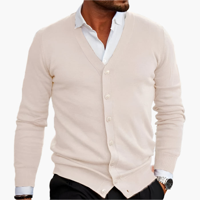Marco | Elegante Cardigan Da Uomo Casual 3