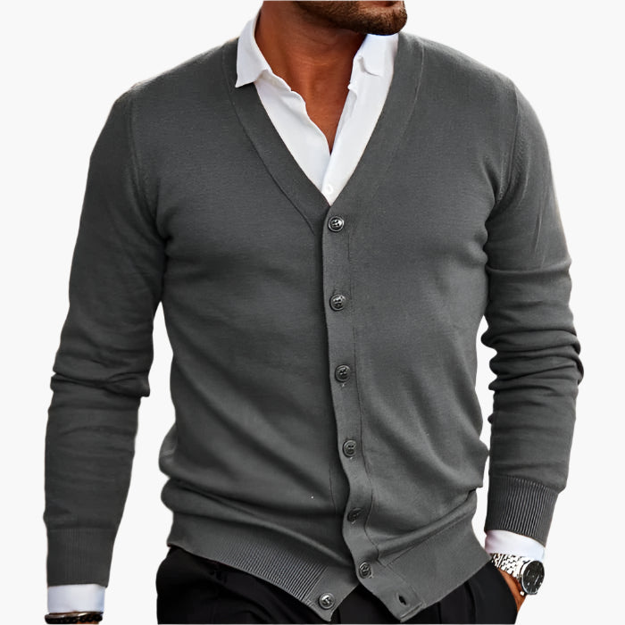 Marco | Elegante Cardigan Da Uomo Casual 4