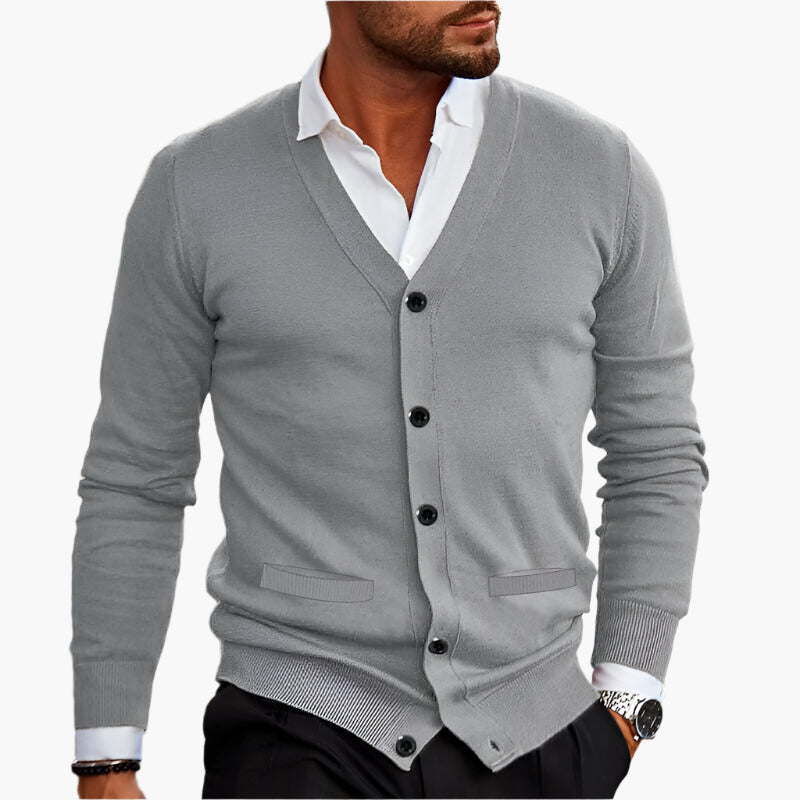 Marco | Elegante Cardigan Da Uomo Casual 5