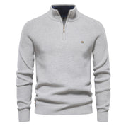 Marco | Elegante Maglione Uomo con Mezza Zip, Morbido e Traspirante 2