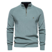 Marco | Elegante Maglione Uomo con Mezza Zip, Morbido e Traspirante 5