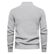Marco | Elegante Maglione Uomo con Mezza Zip, Morbido e Traspirante 7