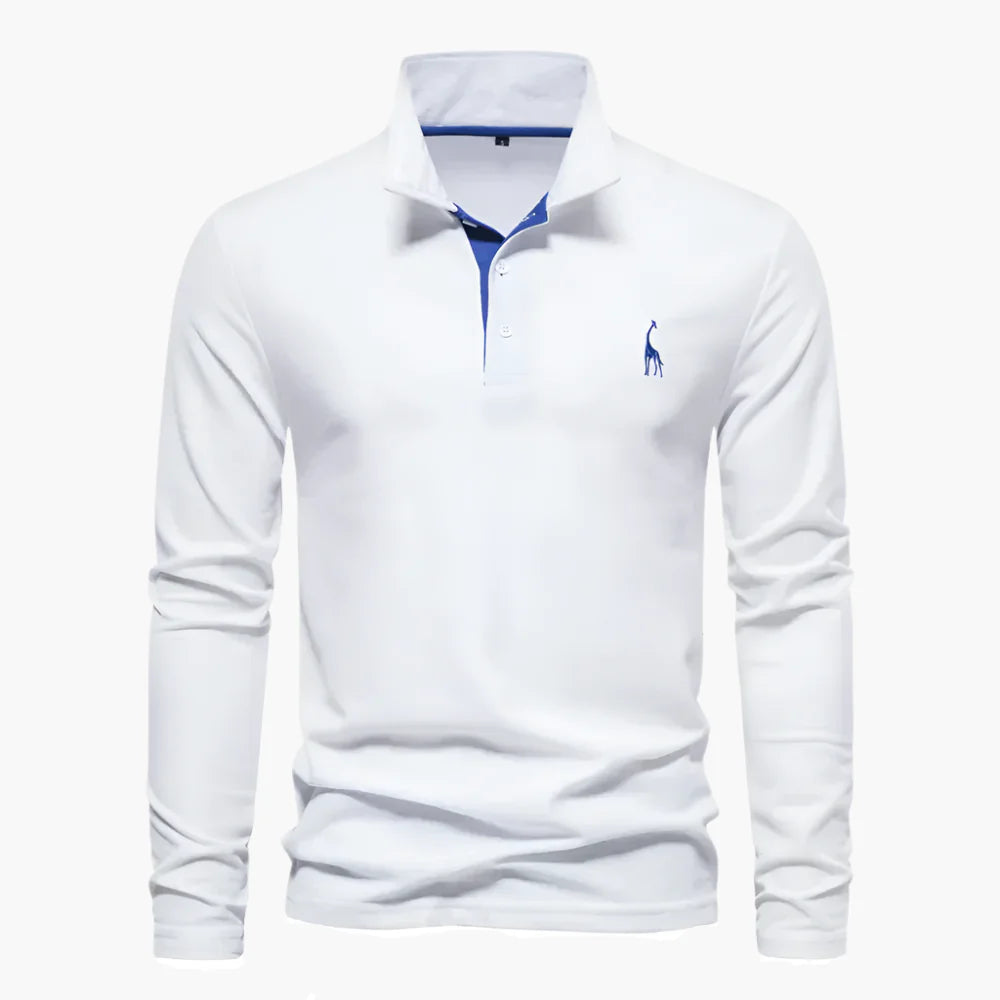 Marco | Elegante Polo Manica Lunga Uomo Casual 1