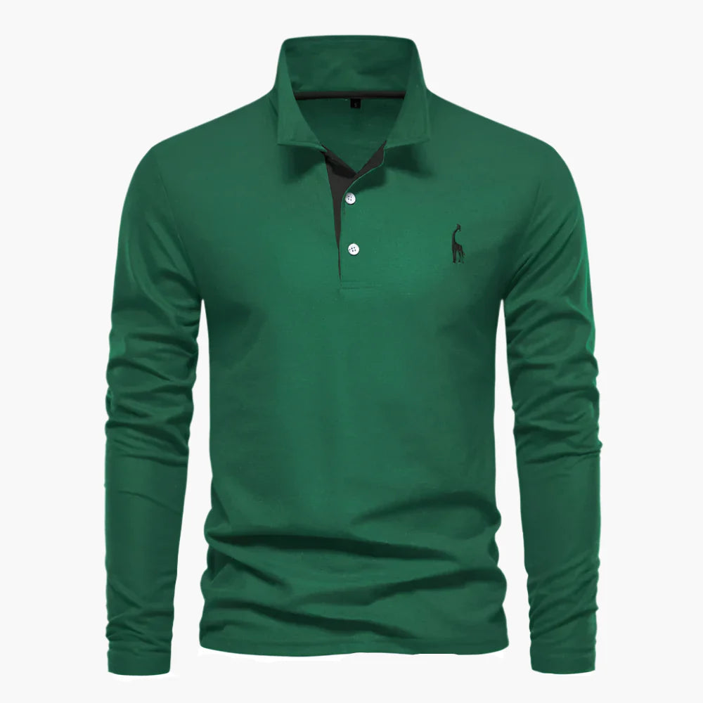 Marco | Elegante Polo Manica Lunga Uomo Casual 3