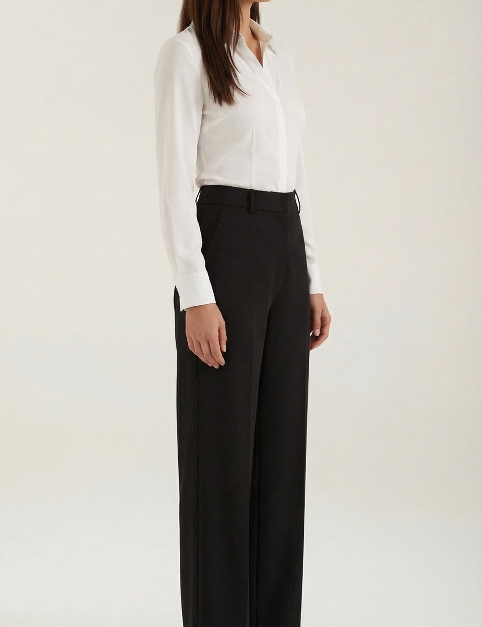 Mason | Eleganti Pantaloni a Gamba Larga 1