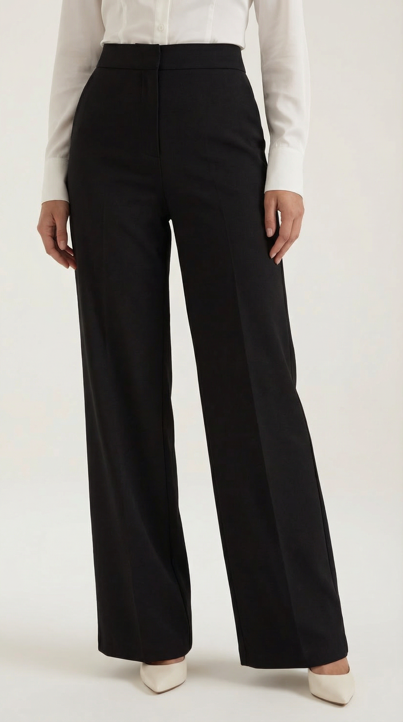 Mason | Eleganti Pantaloni a Gamba Larga 2