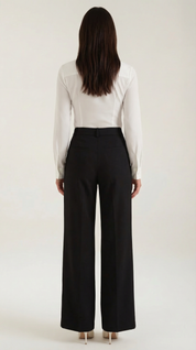 Mason | Eleganti Pantaloni a Gamba Larga 3
