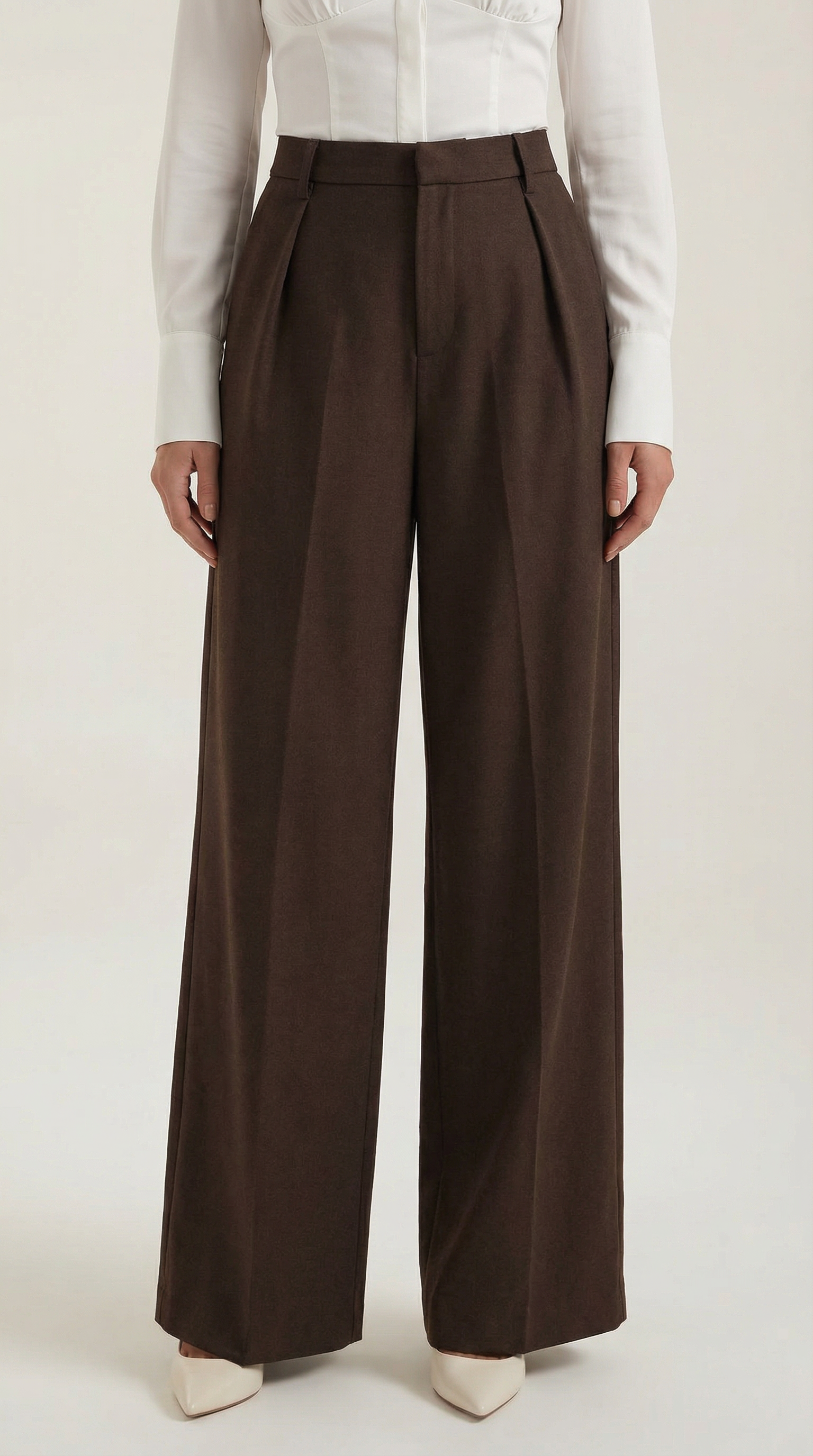 Mason | Eleganti Pantaloni a Gamba Larga 7
