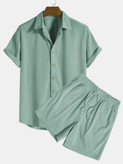Mason | Leggero Set Estivo con Maglietta e Pantaloncini Traspiranti 3