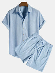 Mason | Leggero Set Estivo con Maglietta e Pantaloncini Traspiranti 4