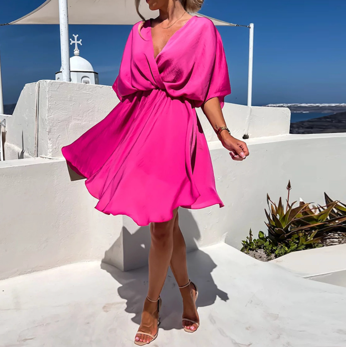 Mia | Elegante Abito Estivo Multicolore per Donna 10