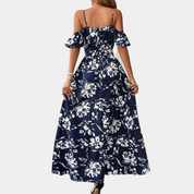 Mia | Elegante Abito Floreale con Spacco 2