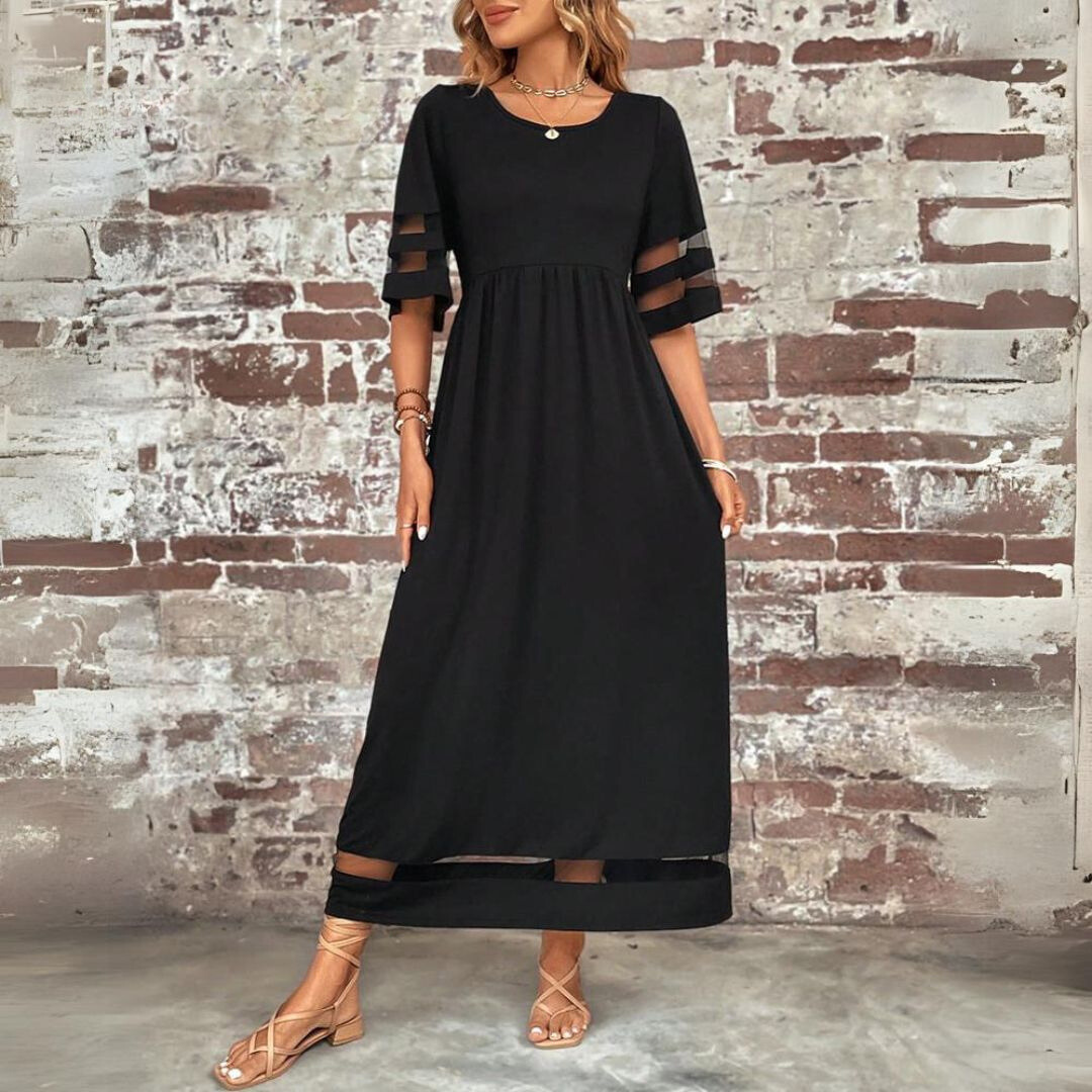 Mia | Elegante Abito da Donna con Scollo Rotondo per Cerimonie e Occasioni Speciali 0
