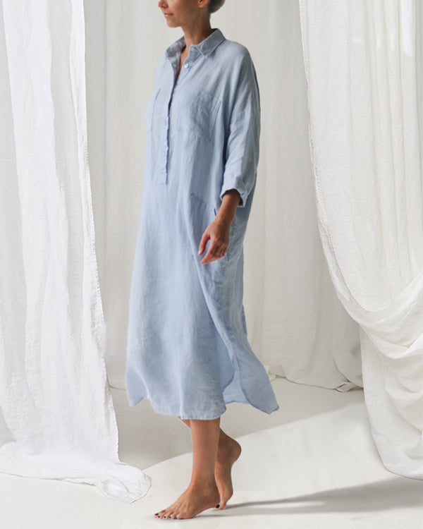 Mia | Elegante Abito in Lino Leggero 1