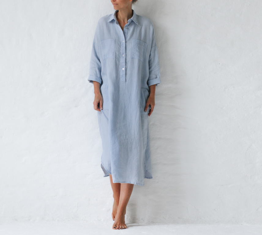 Mia | Elegante Abito in Lino Leggero 3