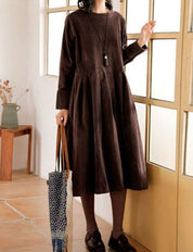Mia | Elegante Abito in Velluto Francese 1