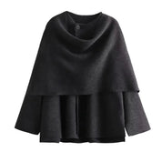 Mia | Elegante Cappotto Oversize in Maglia Invernale Donna 2