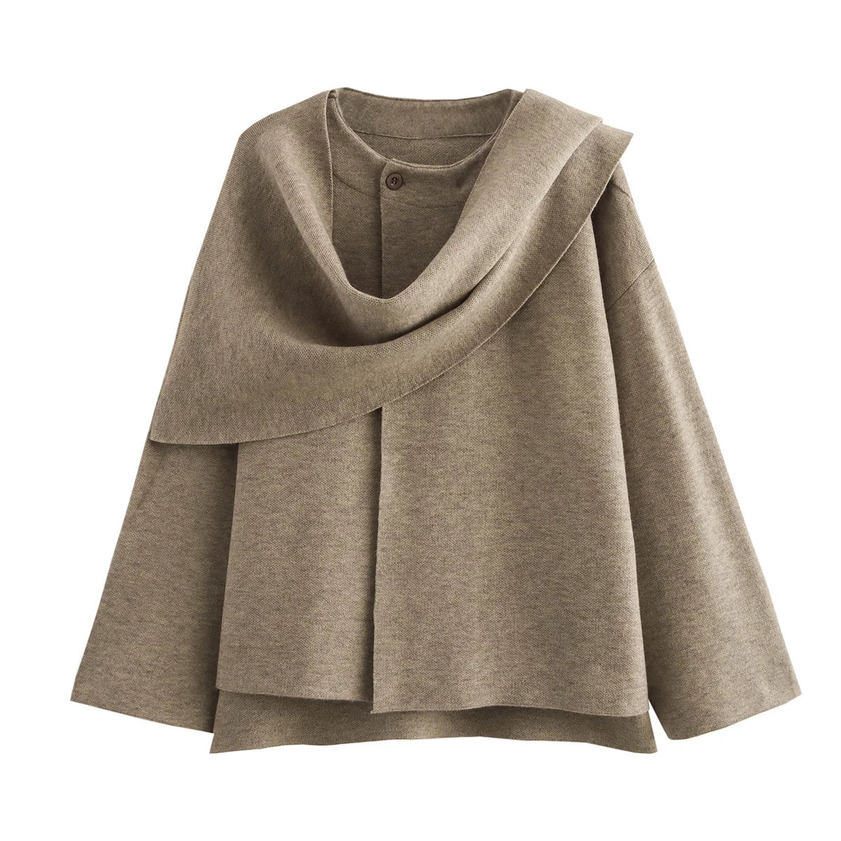 Mia | Elegante Cappotto Oversize in Maglia Invernale Donna 4